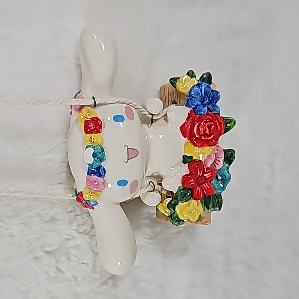 Blue Sky Clayworks Cinnamoroll Celebrates Spring Garden Swinger